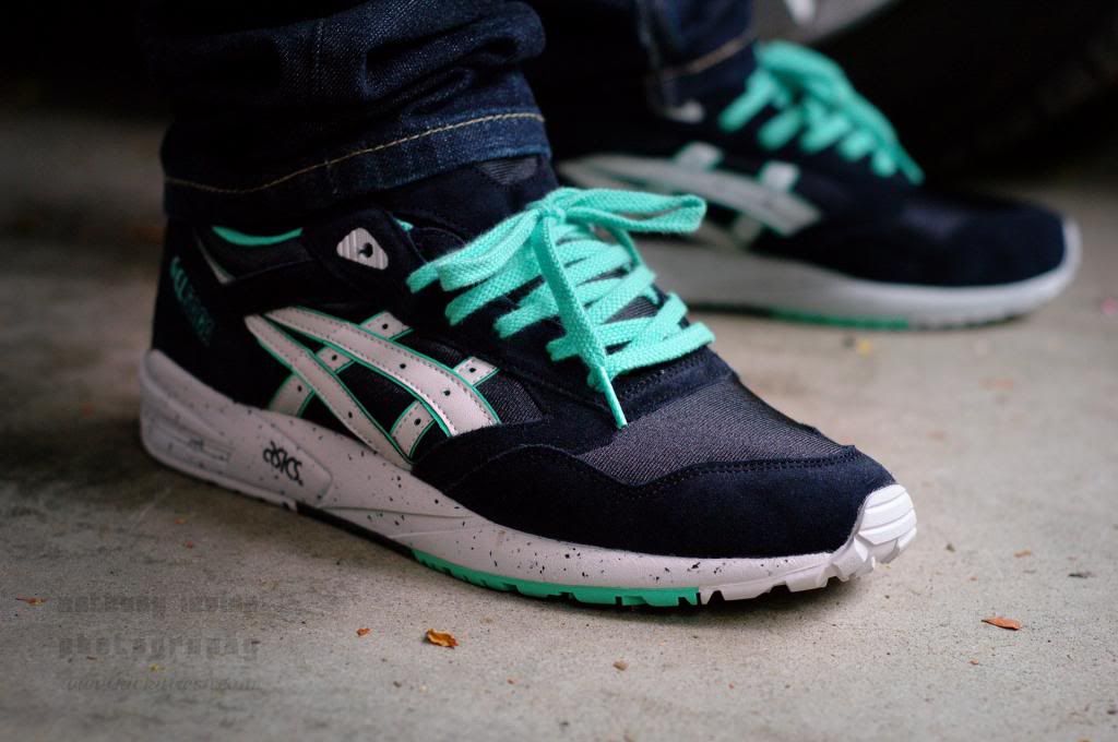 asics gel saga mint